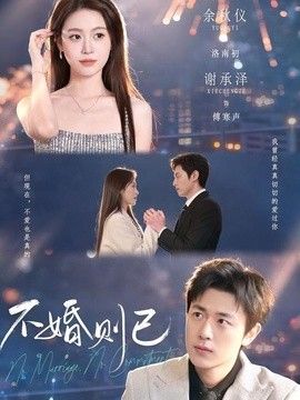 不婚则已海报